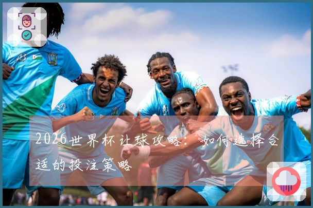 2026世界杯让球攻略：如何选择合适的投注策略