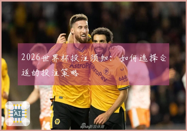 2026世界杯投注须知：如何选择合适的投注策略