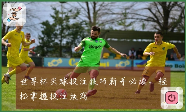 世界杯买球投注技巧新手必读，轻松掌握投注诀窍